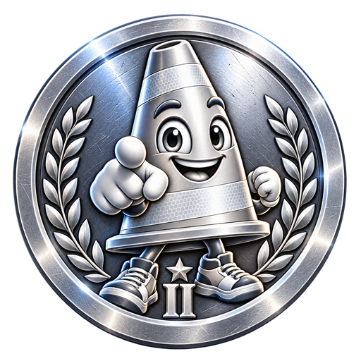 Badge Zilver II